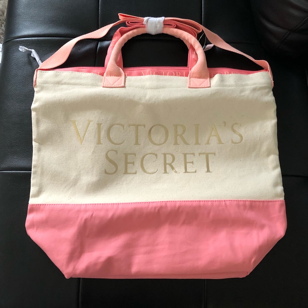 SOLD Victoria Secret Large Tote Bag